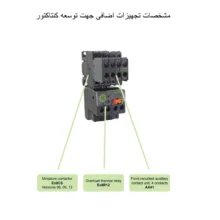 کنتاکتور مینیاتوری 3 فاز 9 آمپر نوآرک مدل Ex9cs0910