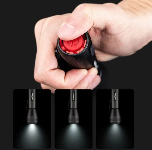 چراغ قوه نیچرهایک مدل Senter Waterproof کد NH20ZM010