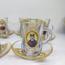 سرویس چای خوری 12 پارچه مدل شاه عباسی  کد 12