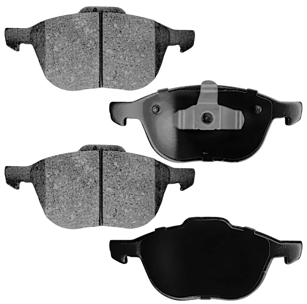 لنت ترمز دیسکی چرخ جلو خودرو فورس مدل 2013-2015 دو جفت مناسب برای ولوو C30، ولوو V40