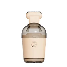 جارو شارژی دستی مدل M33 با باتری 500 میلی‌آمپر ساعت، شارژ از طریق پورت USB، توان موتور 3.5 وات، سری قابل تعویض و ظرفیت مناسب برای تمیز کردن سطوح کوچک و خودرو