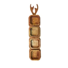 اردور خوری چوبی مدل گوزن پیاله دار