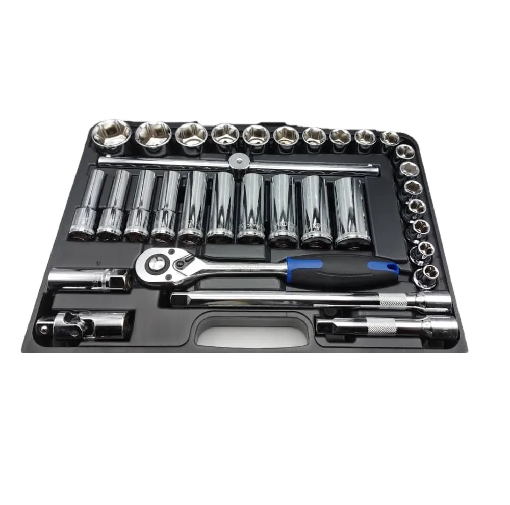 مجموعه 33 عددی آچار و دسته آچار بکس هاردکس مدل S12-33PC