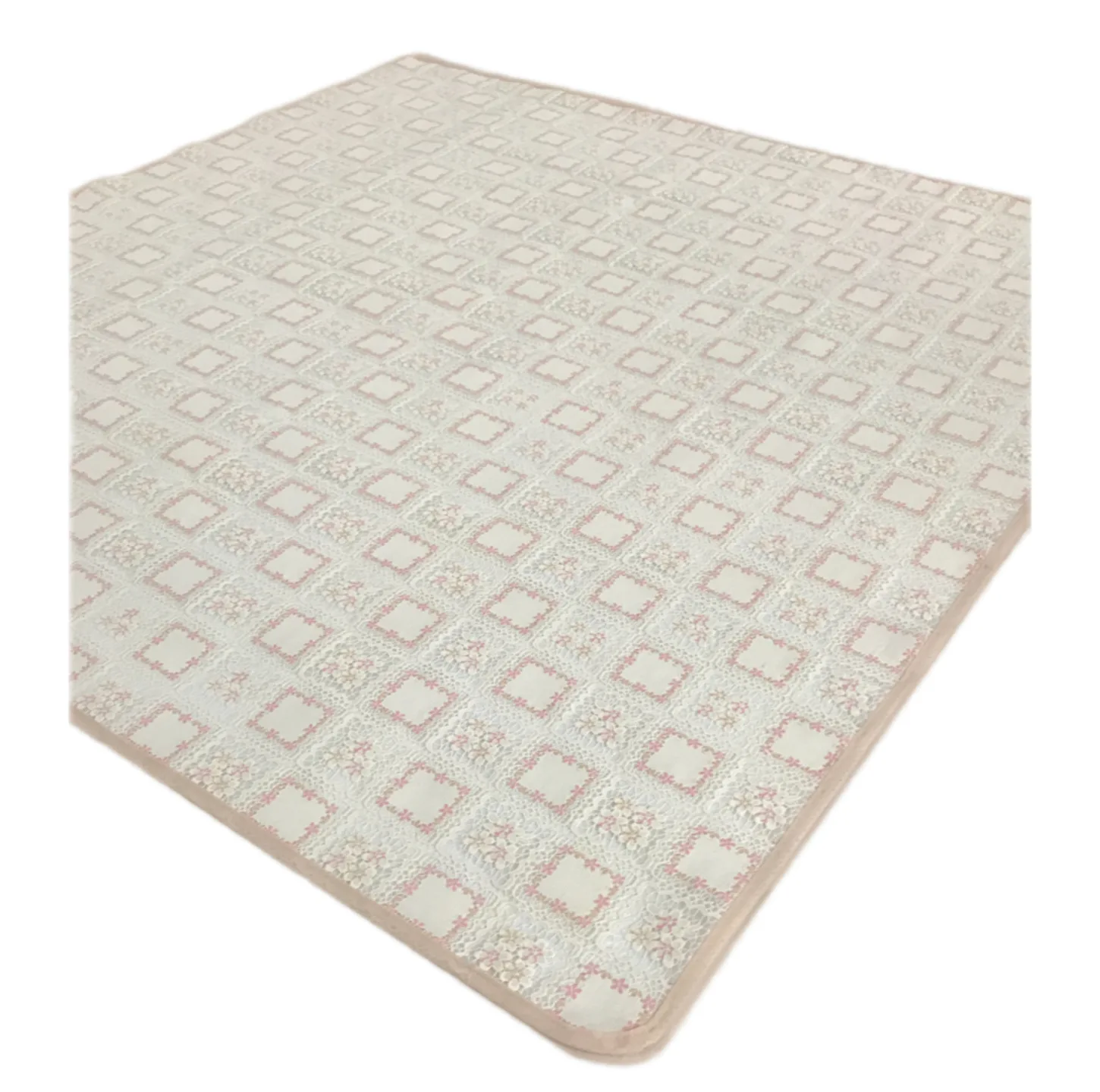 سفره 24 نفره مدل رویال طرح گیپور سایز 600×140 سانتی متر