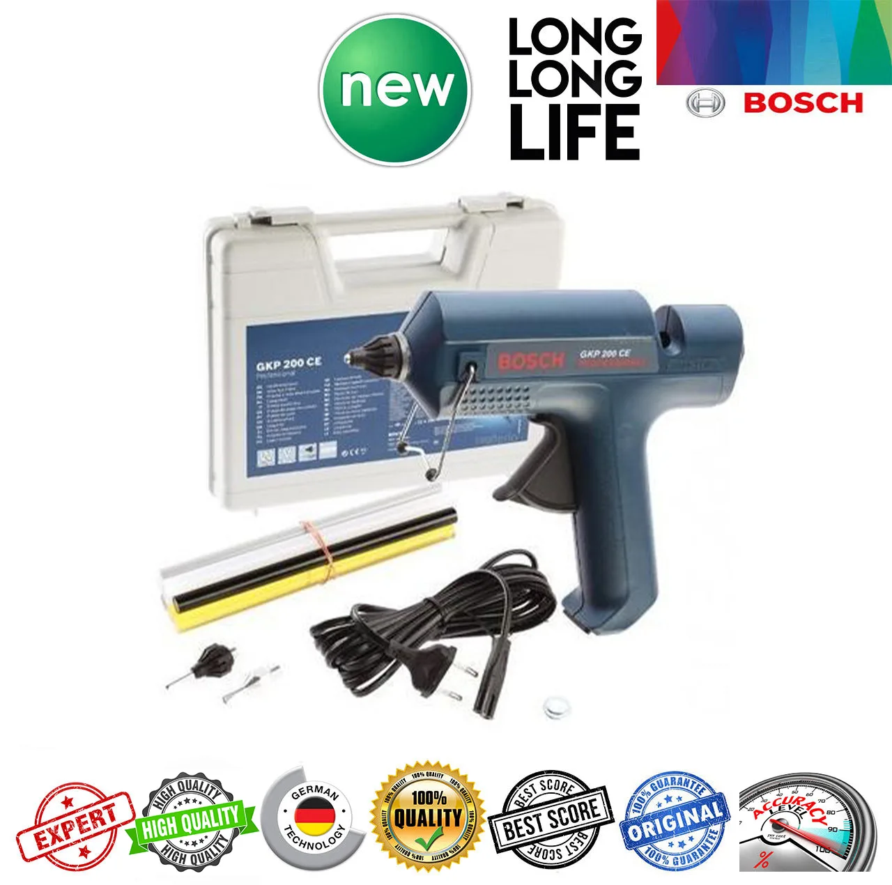 دستگاه چسب حرارتی بوش مدل حرفه ای GKP 200 CE - professional