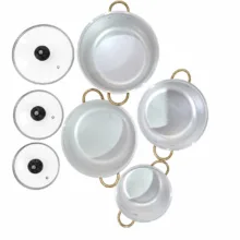 سرویس قابلمه و تابه روحی هفت پارچه کودک کاسیو مدل D70