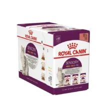 پوچ گربه بالغ رویال کنین مدل sensory multi pack با طعم مرغ وزن 85 گرم بسته 12 عددی