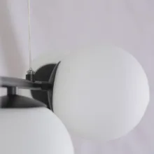 لوستر پنج شعله چشمه نور کد AD1230/5-WT