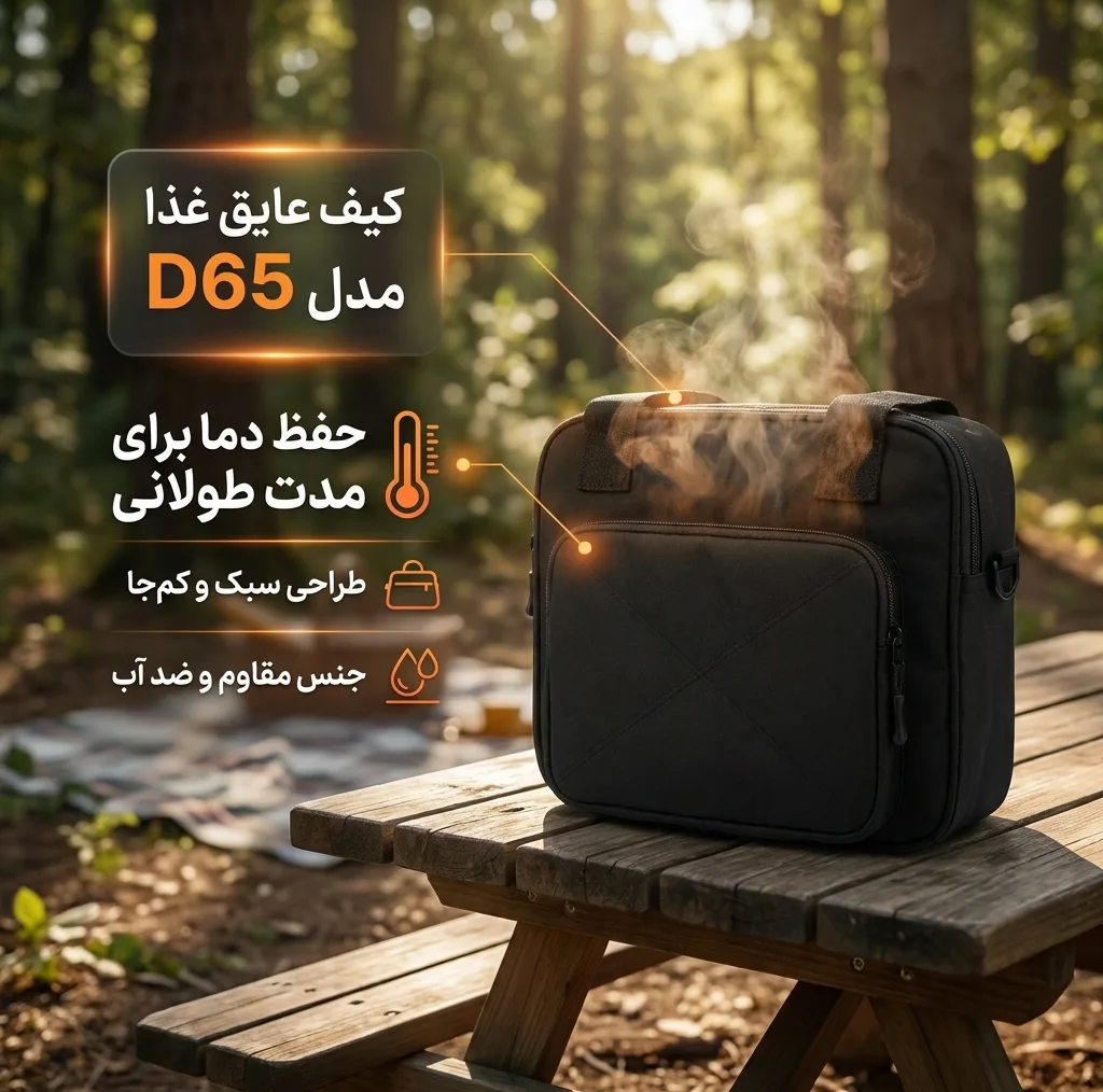 کیف عایق غذا مدل D65