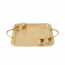 سینی دسته دار مدل 34871 سایز 26×33 سانتی متر