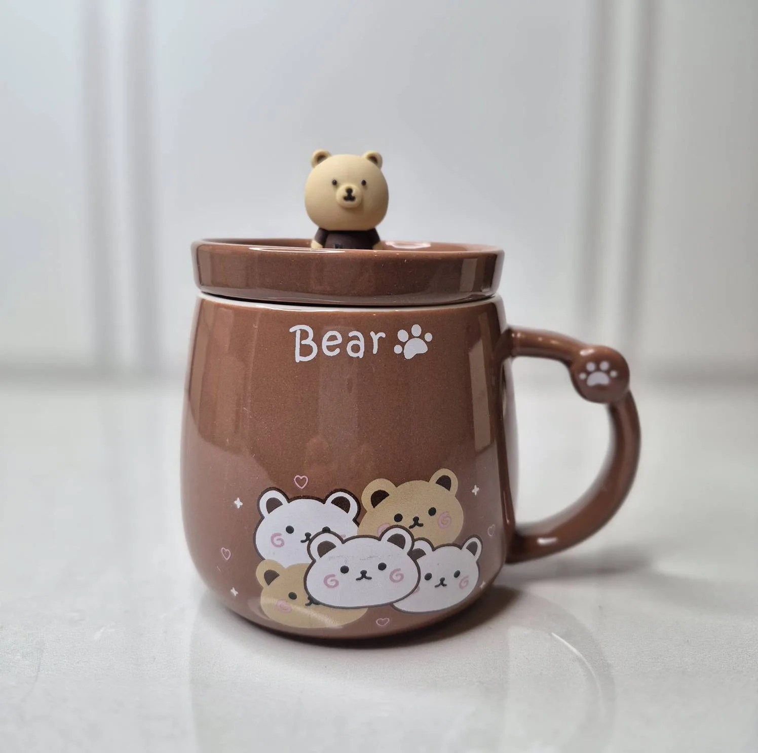 ماگ طرح خرسی و دوستاش مدل Cute Bear