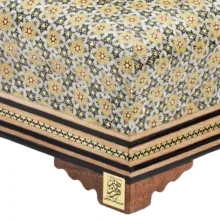 ست هدیه 3 تکه خاتم کاری فراز هنر مدل مهرینه کد 4