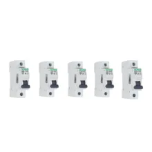 فیوز مینیاتوری تک فاز 16 آمپر دنا الکتریک ایرانیان مدل C16-6KA بسته5 عددی