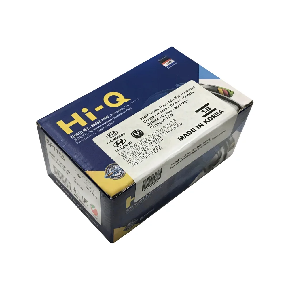 لنت ترمز جلو های-کیو مدل SP1155 مناسب برای کیا سول