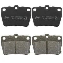 لنت ترمز عقب کاسپین مدل 30113 دو جفت مناسب برای ام وی ام X33، ام وی ام X33new