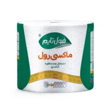 دستمال کاغذی 2 لایه فول تایم مدل چند منظوره ماکسی رول
