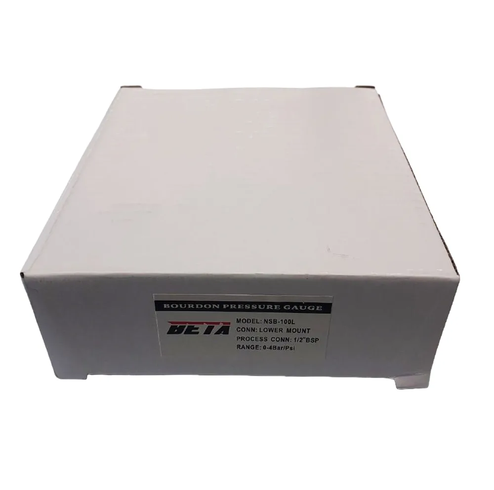 گیج فشار بتا مدل 4bar-10cm-L