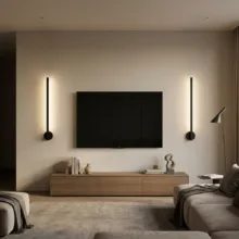 دیوار کوب مدل شمشیری کد E80