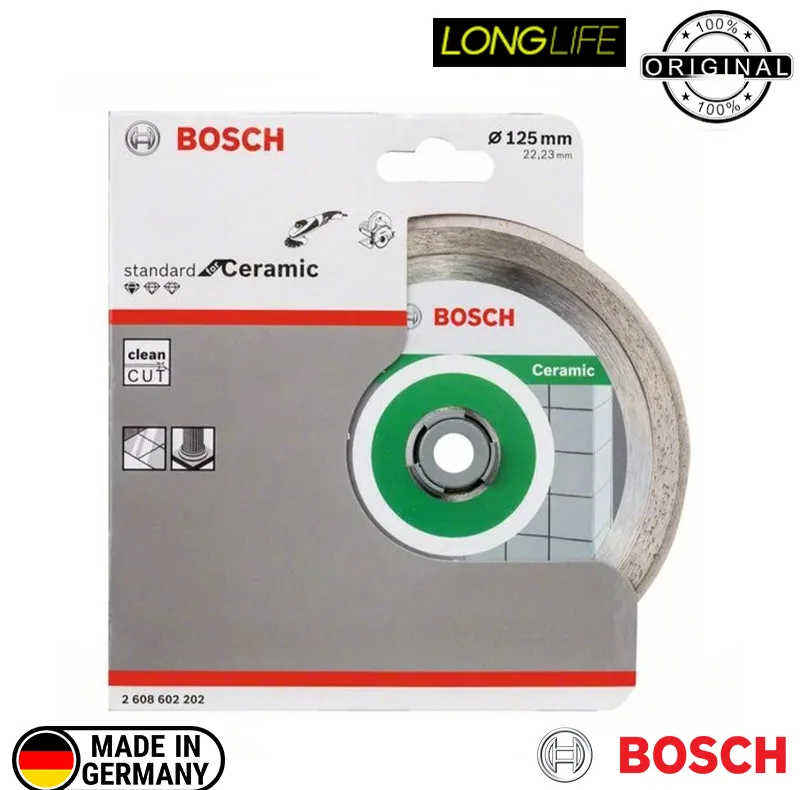 تیغ اره الماسه سرامیک بر بوش مدل 2608602202 - 125 MM