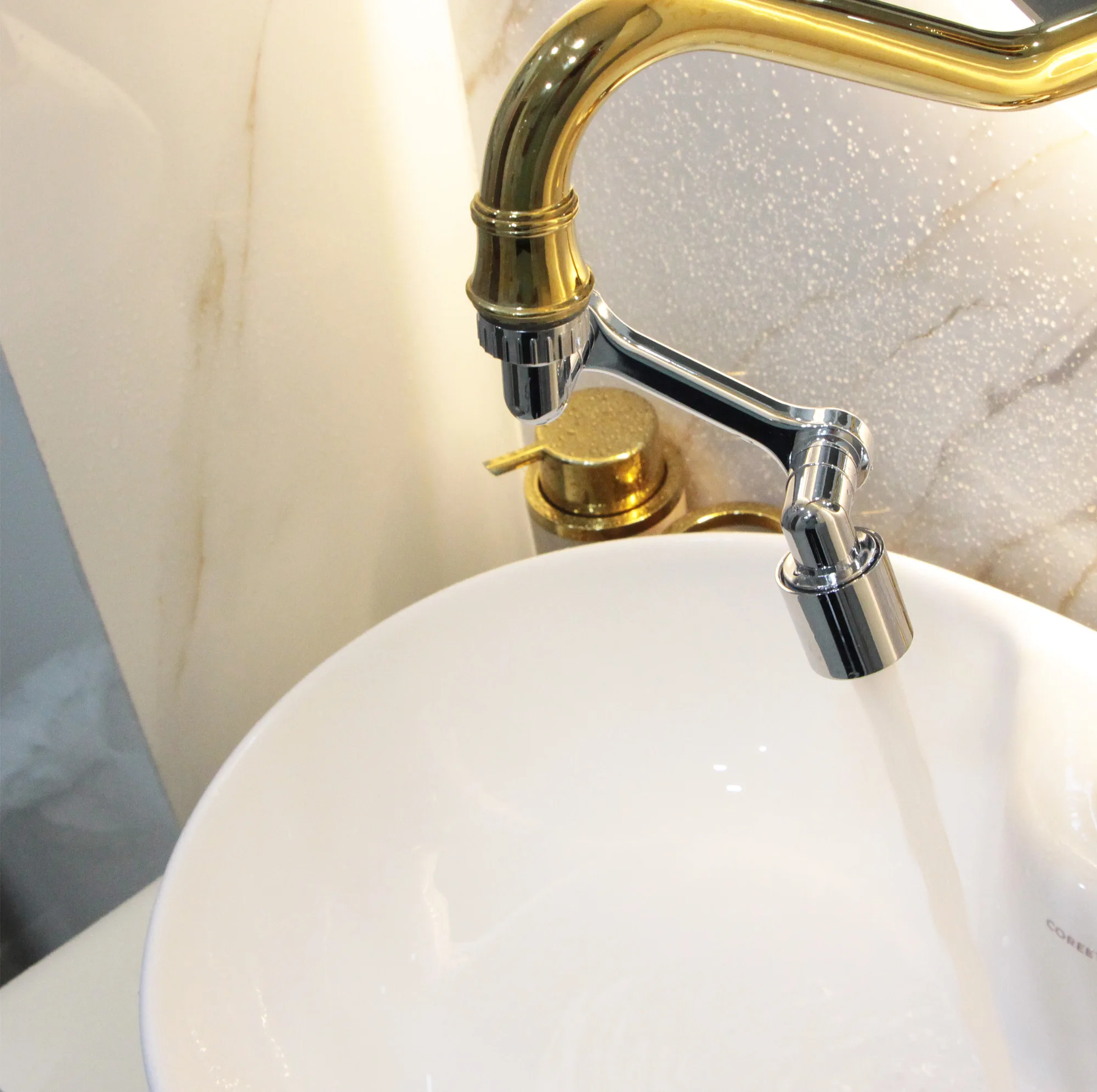 سری شیرآلات ققنوس مدل چرخشی دوحالته LUX