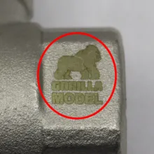 شیر یکطرفه کمپرسور باد صنعتی گوریلا کد YPB-1INCH-30MM
