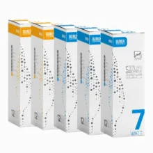 لامپ ال ای دی 7 وات بروکس مدل C37L-3b2 پایه E14 بسته 5 عددی
