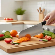 ساطور آشپزخانه با تیغه استیل و با دسته پلاستیک مدل  JIAL ICHU