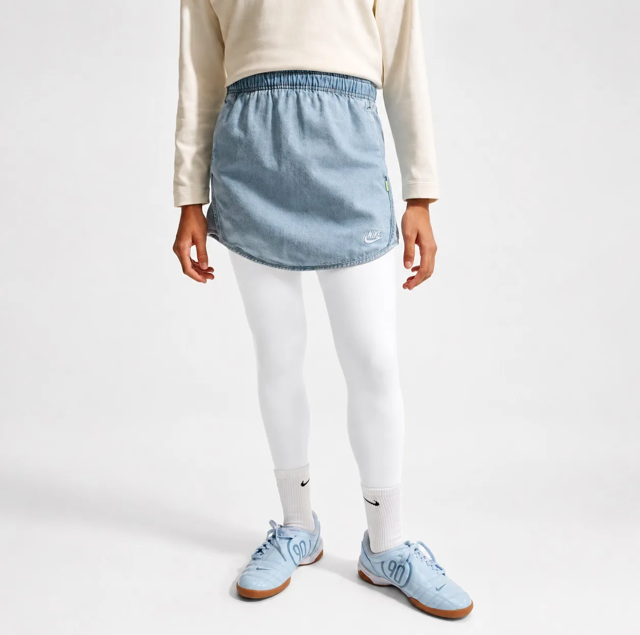 دامن دخترانه نایکی مدل Denim کد IF2314-436