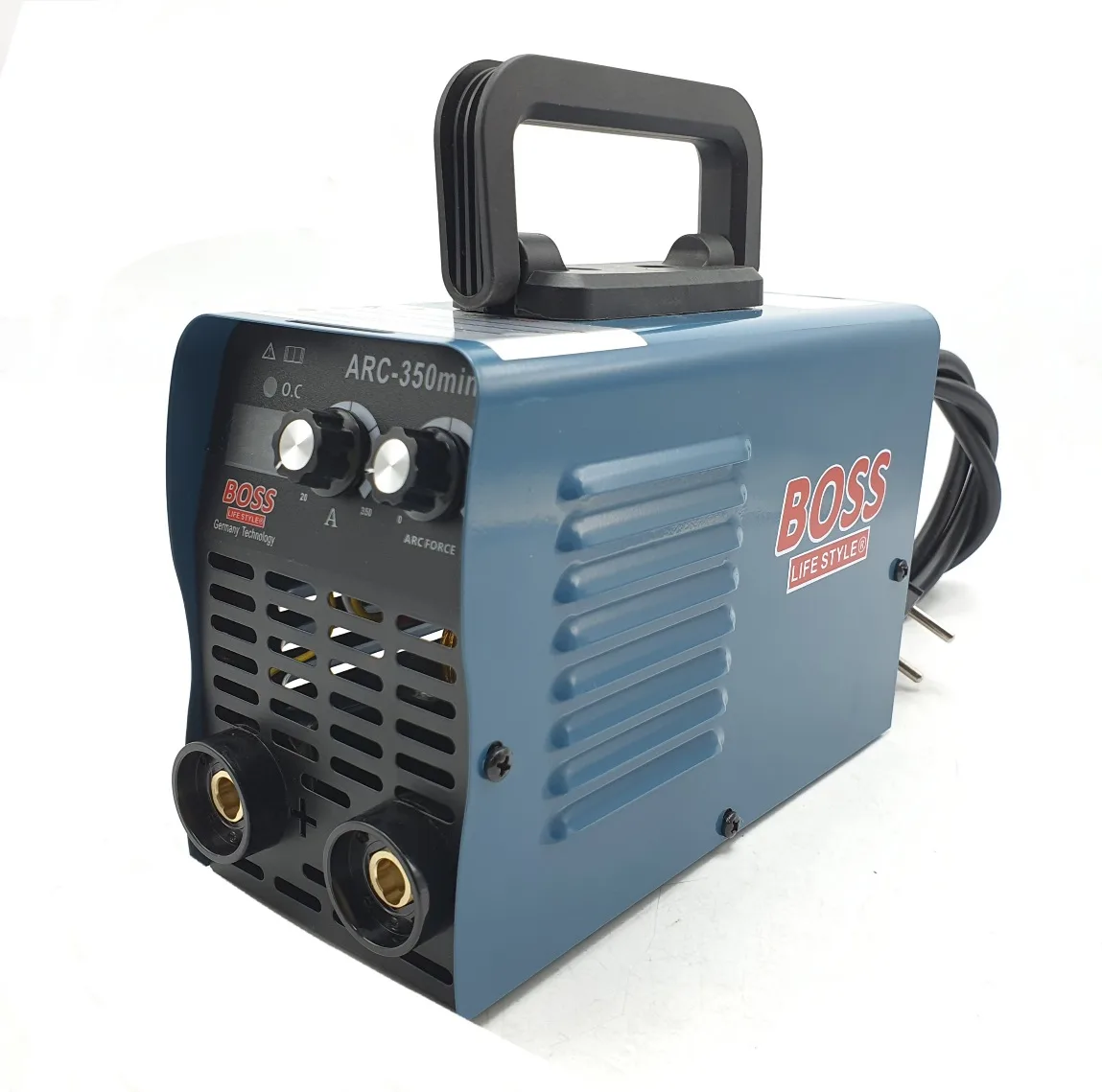 دستگاه جوش 350 آمپر باس مدل کیف دار کد ARC350-MINI مجموعه 5 عددی