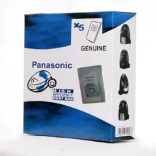 پاکت جاروبرقی مدل GENUINE کد B- PANASONIC بسته 5 عددی مناسب برای جارو برقی پاناسونیک