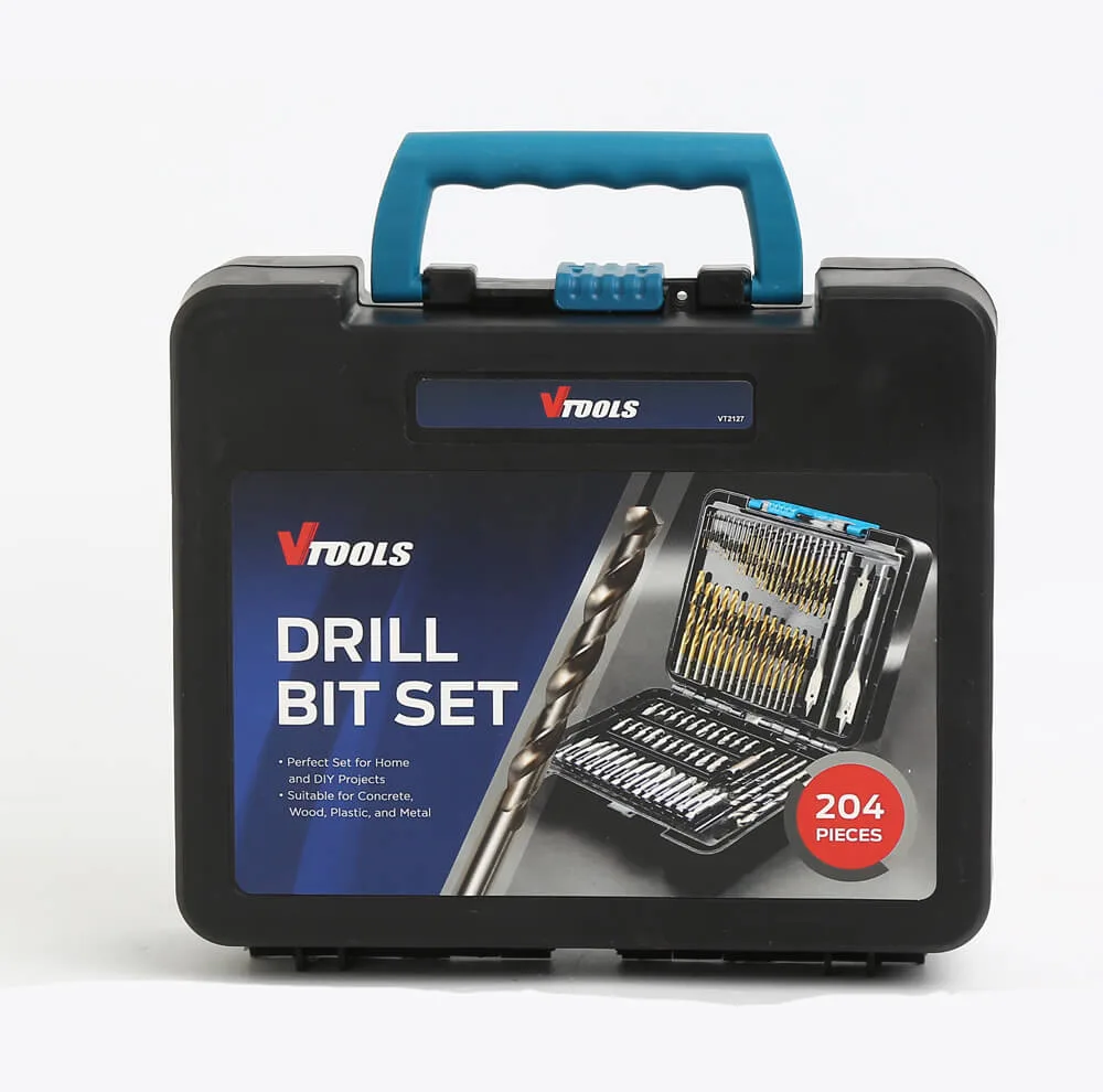 مته و سری پیچ گوشتی وی تولز مدل VT2127 مجموعه 204 عددی