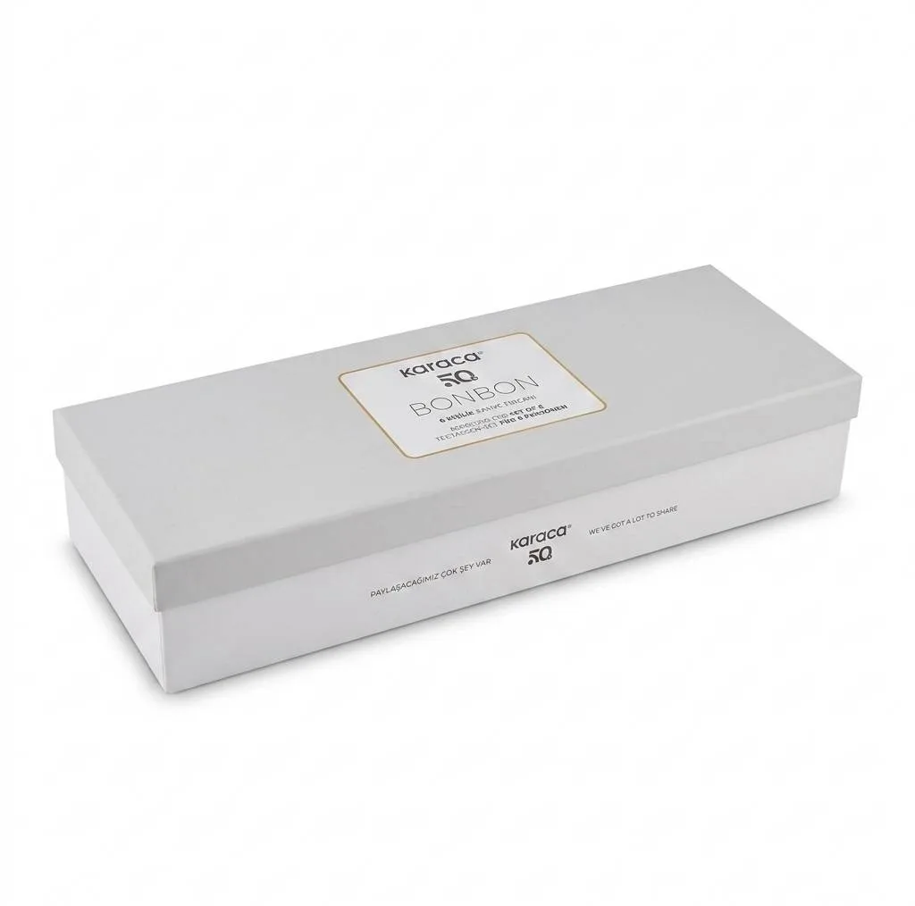سرویس قهوه خوری 12 پارچه 6 نفره کاراجا مدل Bonbon