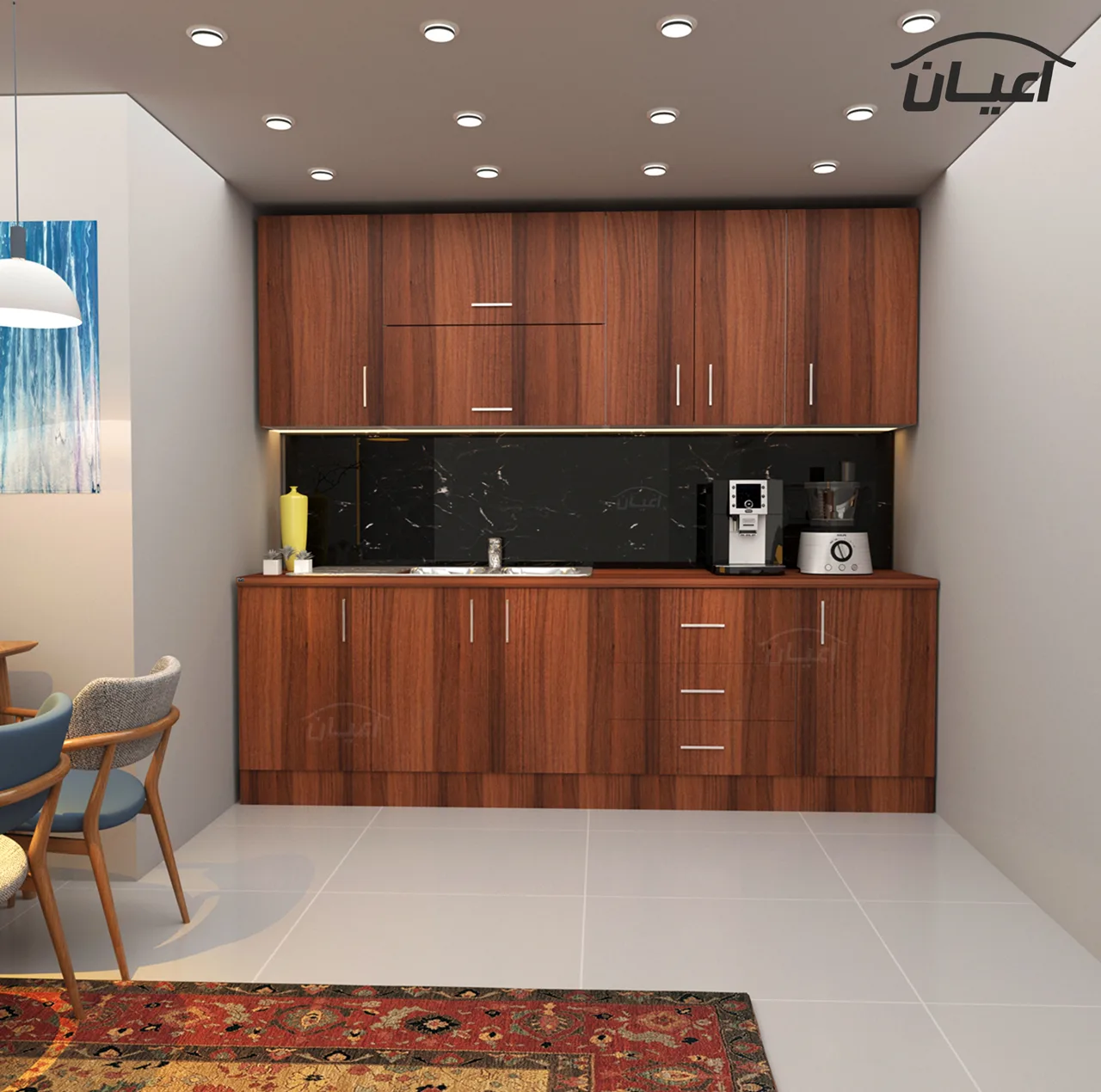 کابینت آشپزخانه اعیان مدل FH CG15