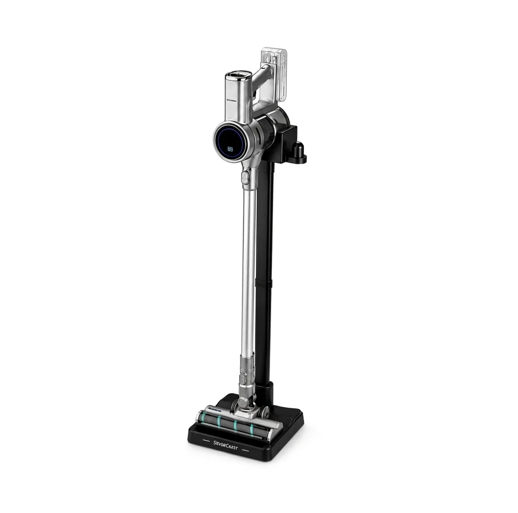 جاروشارژی سیلورکرست با نمایشگر دیجیتال مدل  AD-655