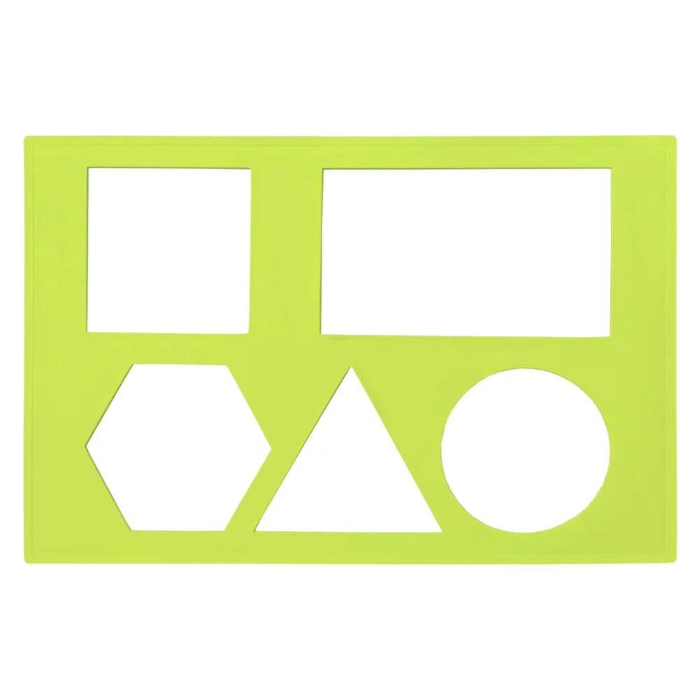شابلون مدل اشکال هندسی کد Stencil-Math
