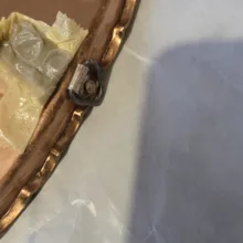 سینی میناکاری مدل لب کنگره ای کد 0193