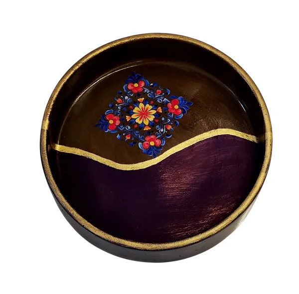 میوه خوری سنگی مدل گلدار کد 1015