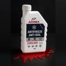 ضدیخ و ضدجوش 50 به 50 آزونکس مدل COOLANT حجم 1 لیتر بسته 3 عددی