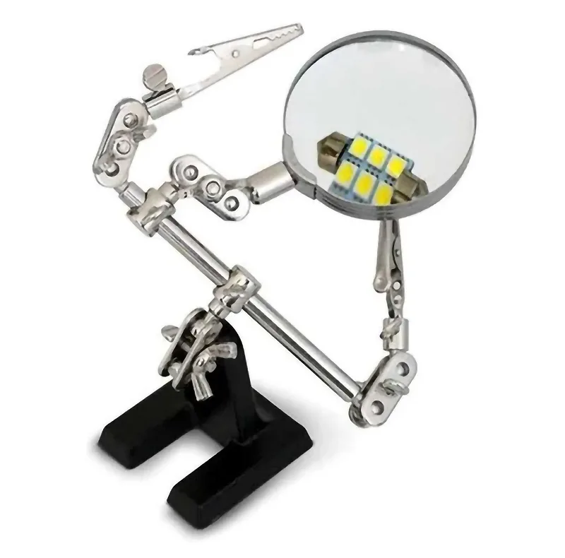 گیره مونتاژ مدل TE-805 به همراه ذره بین