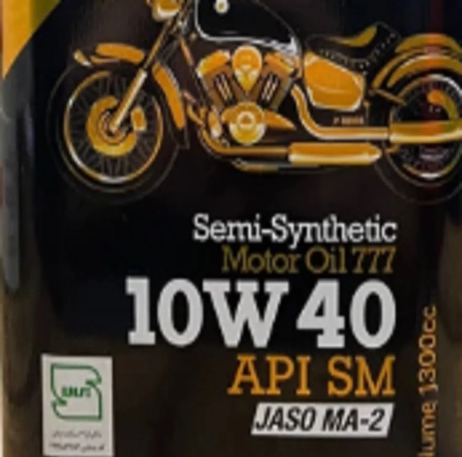 روغن موتور سیکلت تمام سنتتیک بوش مدل SM 10W-40 حجم 1.3 لیتر بسته 2 عددی