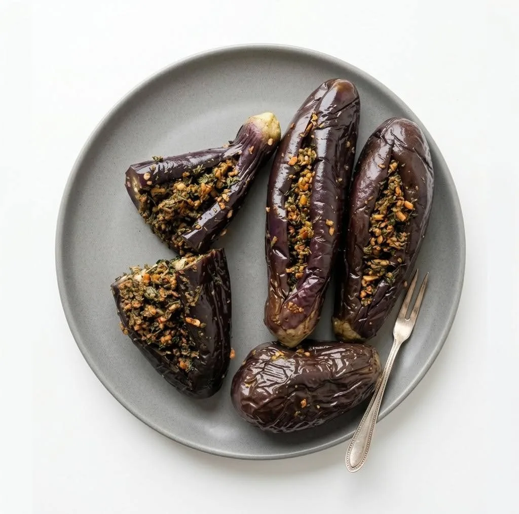 ترشی بادمجان شکم پر- ۱۳۰۰ گرم