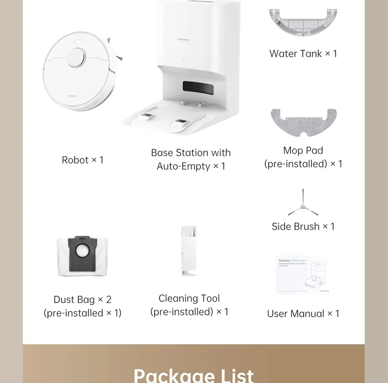 جارو رباتیک دریم مدل D10 PLUS Gen2
