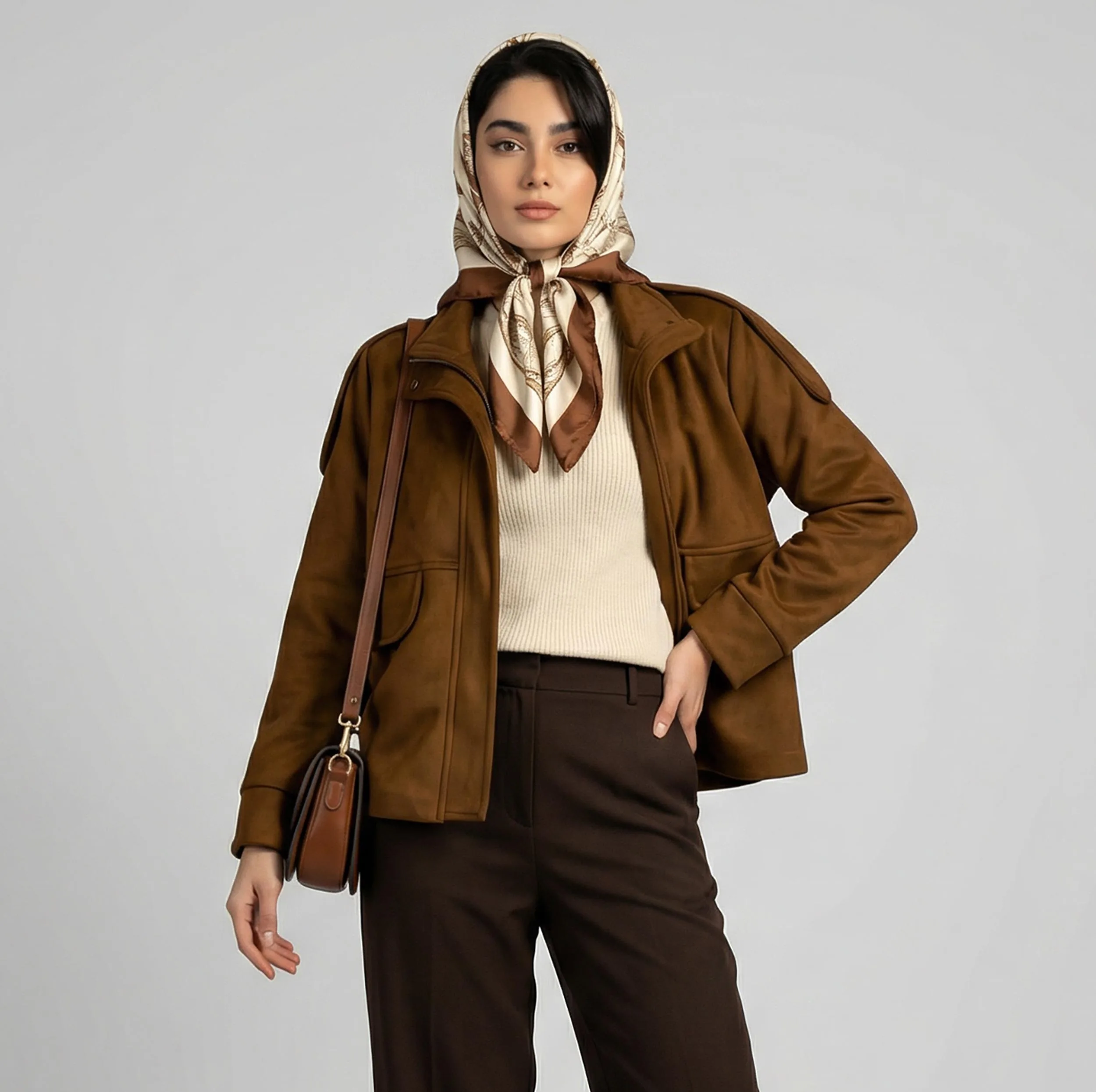 پالتو زنانه السانا مدل هیژا کد 2391