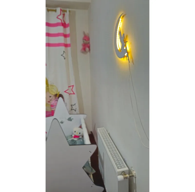 چراغ خواب کودک الیکسار مدل ماه و پری کد L2