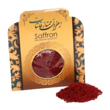 زعفران نگین قاینات - 4.608 گرم بسته 5 عددی