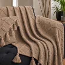شال مبل و تخت مدل ترک برگینه سایز 143*300 سانتی‌متر