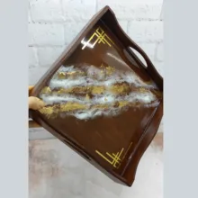سینی مدل رزینی طاها کد 30
