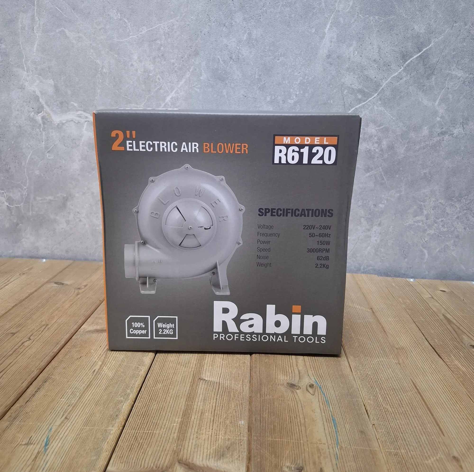 فن دمنده 150 وات رابین مدل 150W