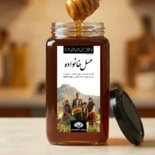 عسل طبیعی خانواده فروردین - 2000 گرم