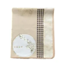 سفره 3 نفره مدل لوتوس پشت نخی کد 06 سایز 100×80 سانتی متر